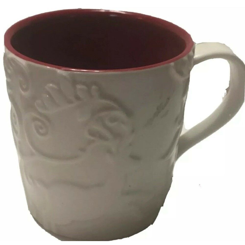 2009 Starbucks Christmas Reindeer Coffee Mug